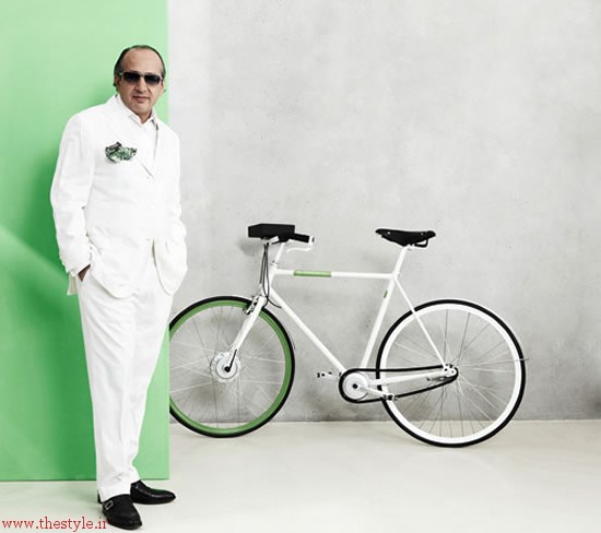یک ایرانی سازنده‌ی دوچرخه “ای-بایک”‌