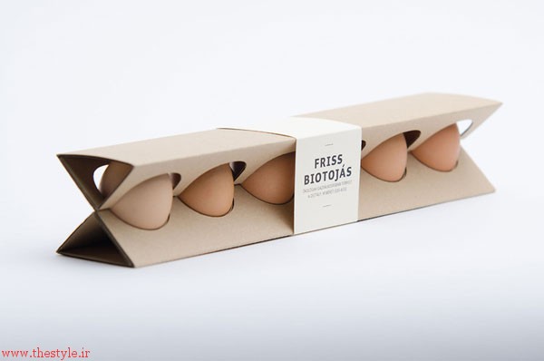 بسته بندی مقوایی تخم مرغ